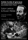 Soirée Kurde et Grecque : Rusan Filiztek & Solon Lekkas