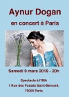 Aynur Dogan en concert à Paris